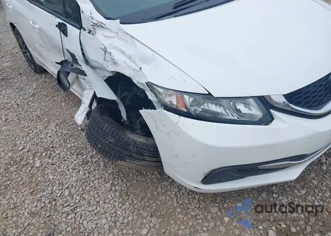 2013 Honda Civic Ex from USA, damaged, VIN 19XFB2F85DE036891